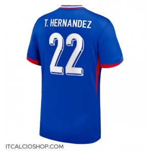 Francia Theo Hernandez #22 Prima Maglia Europei 2024 Manica Corta